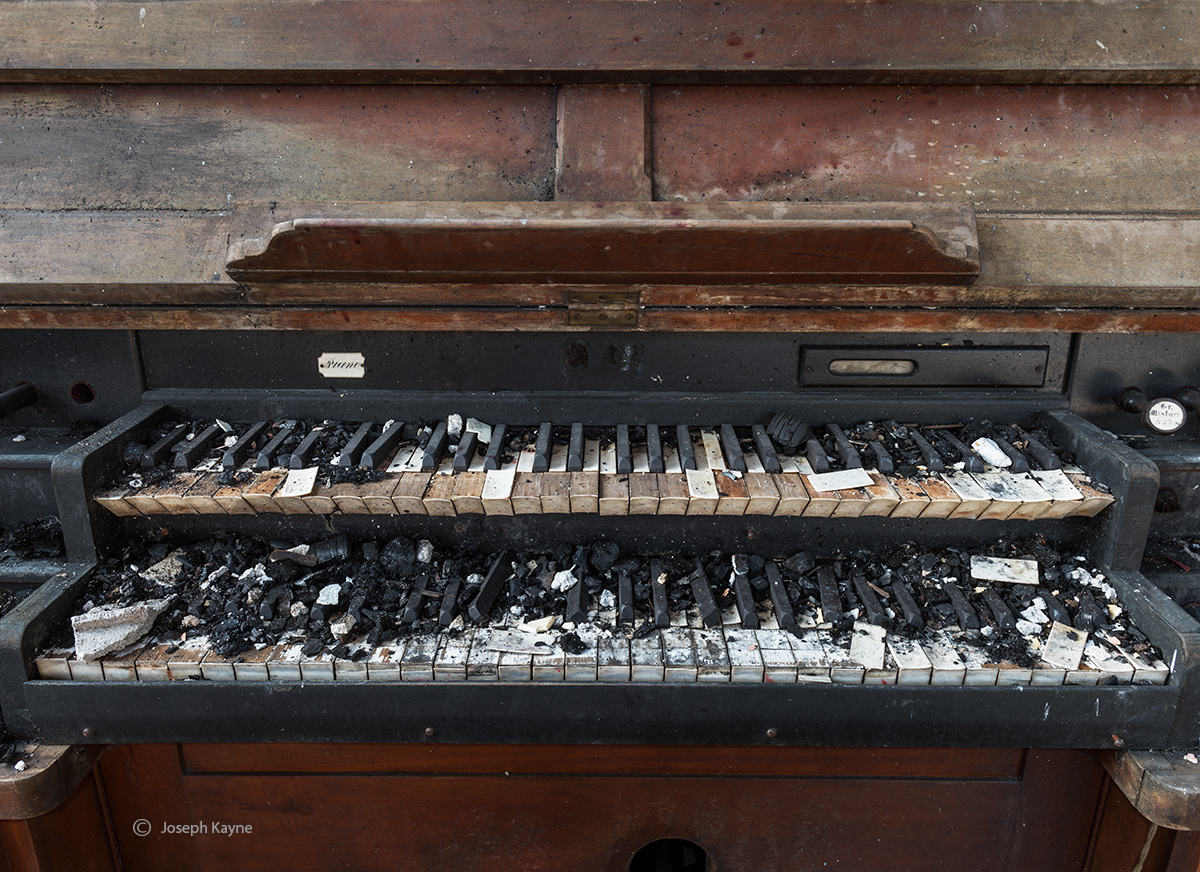 Church Fire Remains