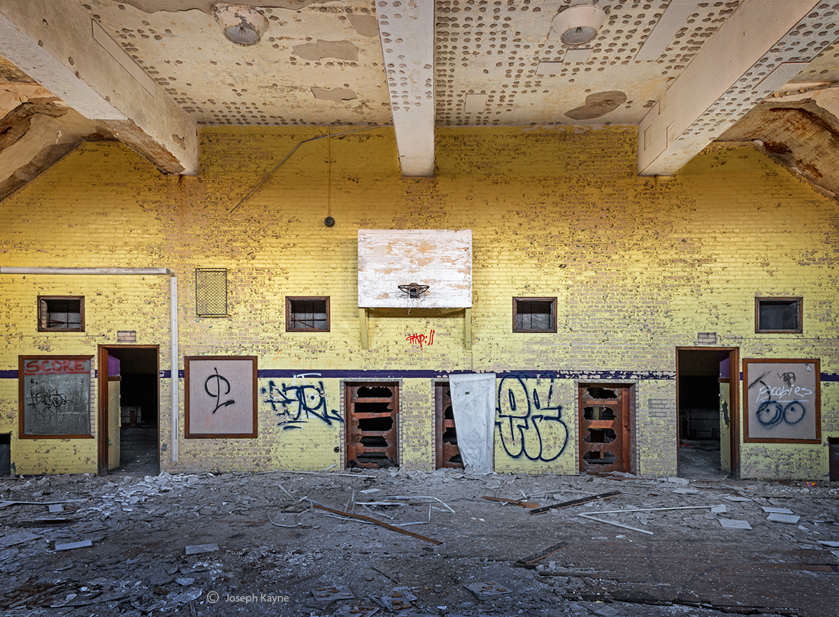 Abandoned School Gym