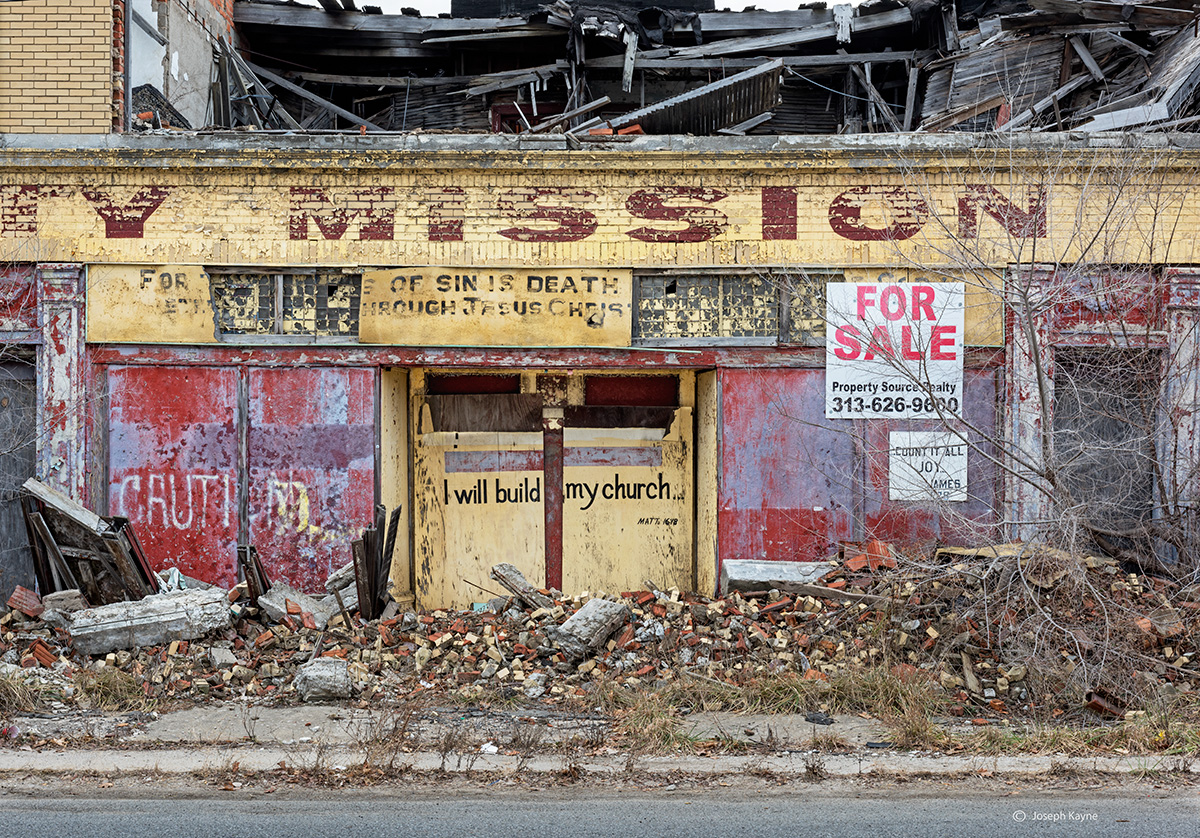 Abandoned Storefront Church