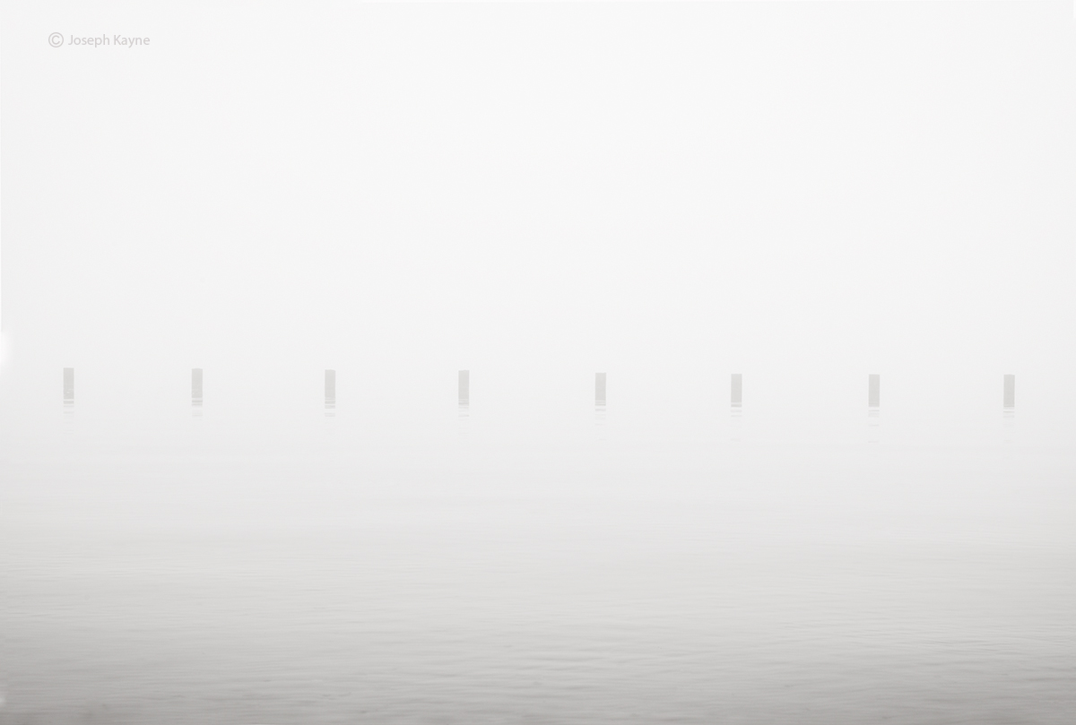 Foggy Lake Michigan