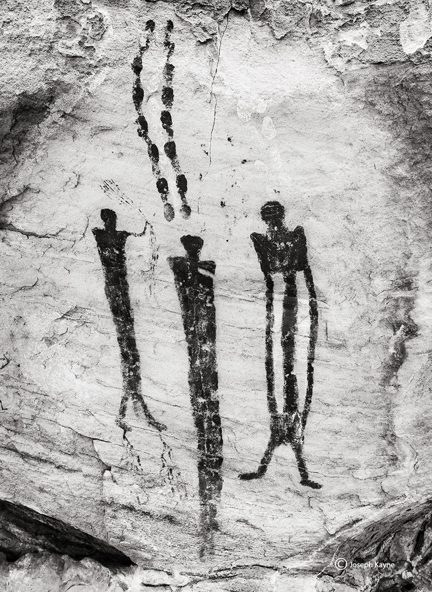 Barrier Canyon Style Pictographs2017