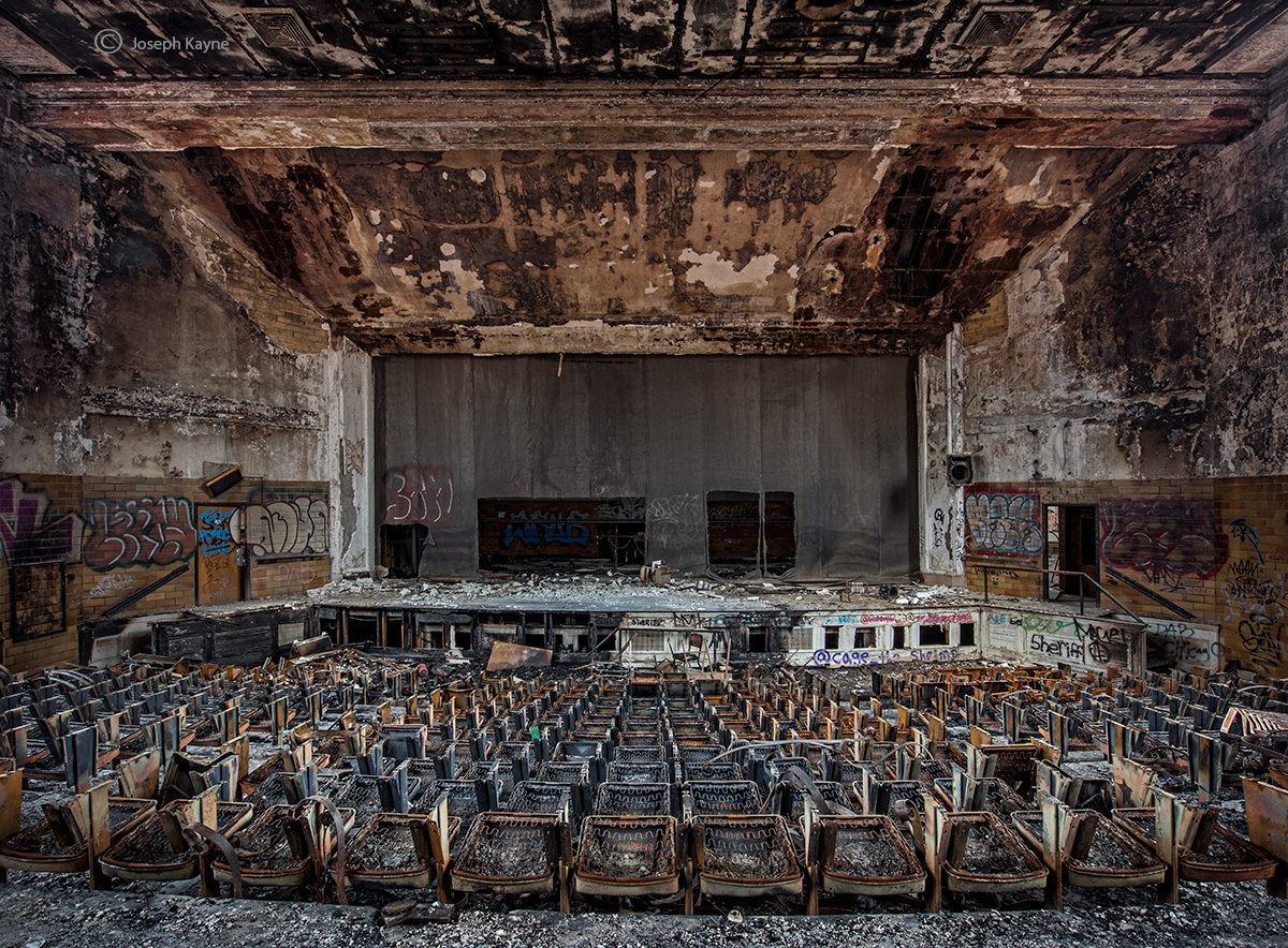 Abandoned High School Auditorium