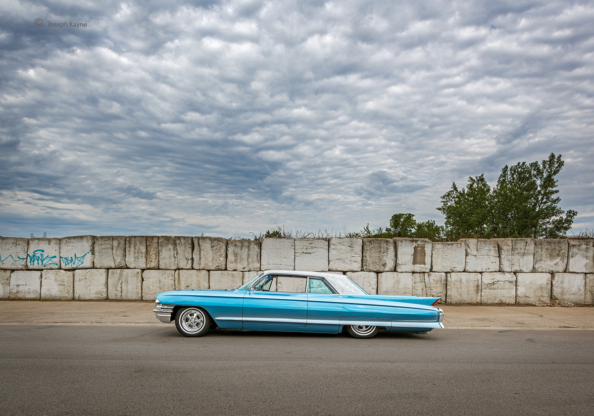 Old Blue Cadillac
