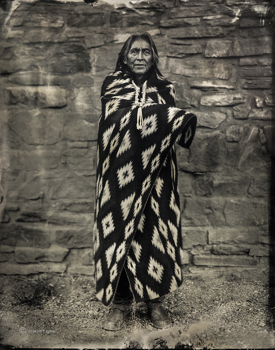 The Navajo TraderHubbell Trading PostBorn To: Zuni ClanBorn For: Bitter Water People8x10 Contemporary Wet Plate Collodion TintypeWe...