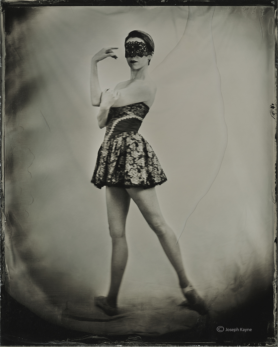 BallerinaWet Plate Collodion Tintype
