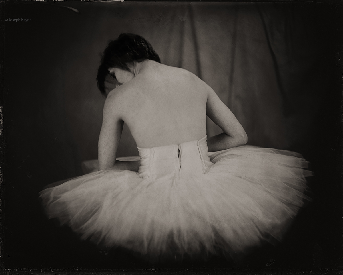 Ballerina, Wet Plate Collodion Tintype