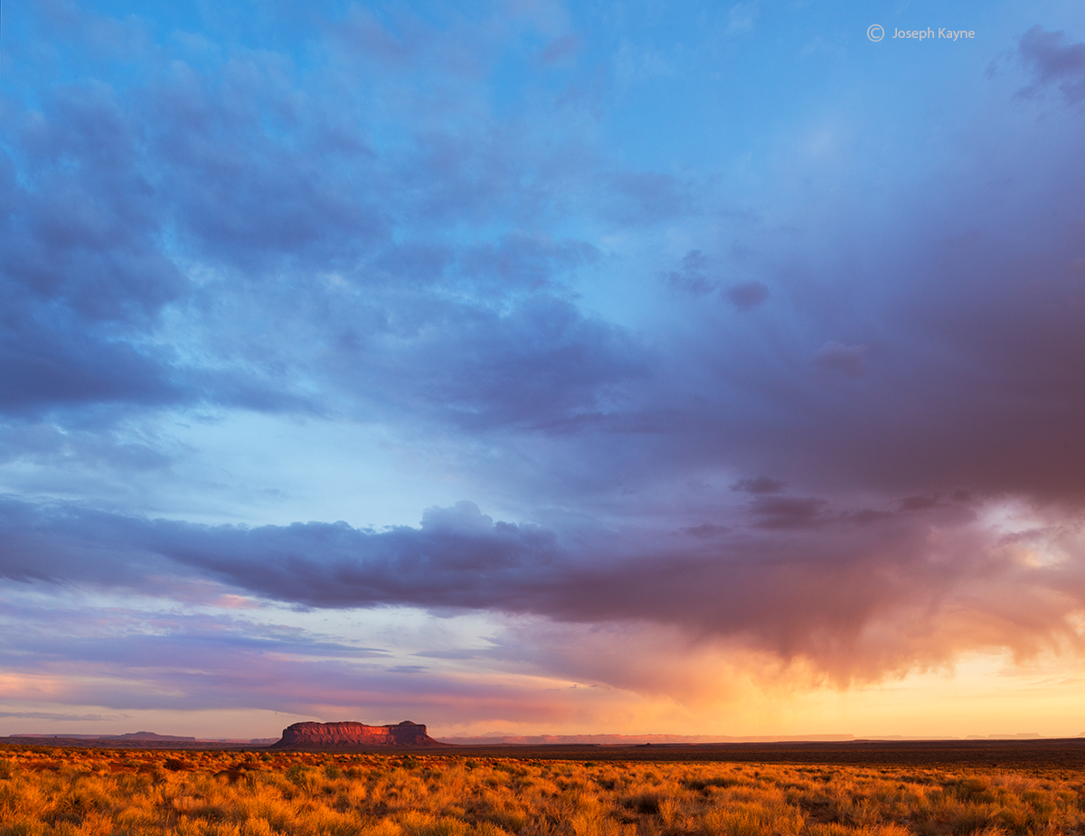 Glorious Sunrise Over The Navajo Nation
