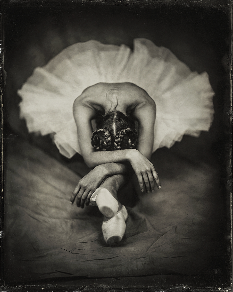 BallerinaWet Plate Collodion Tintype