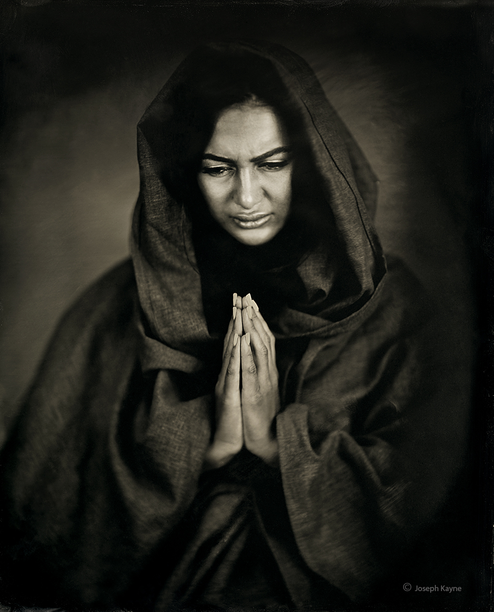 A Portrait Of The MadonnaWet Plate Collodion Tintype