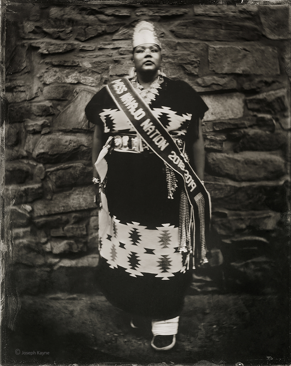 Autumn Montoya, NavajoBorn To: Mud ClanBorn From: Towering House PeopleWet Plate Collodion Tintype