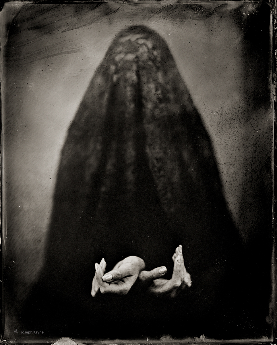 The Madonna XXIV",8x10 Wet Plate Collodion Tintype,Chicago, Illinoiscopyright Joseph Kayne