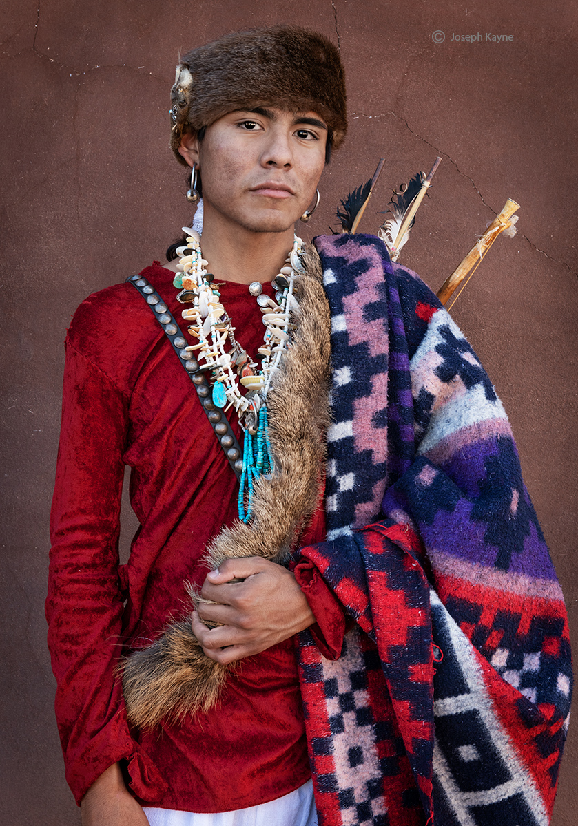 Portrait of A Navajo TeenCanyon de ChellyBorn To:Towering House ClanBorn For: Mexican Clancopyright Joseph Kayne