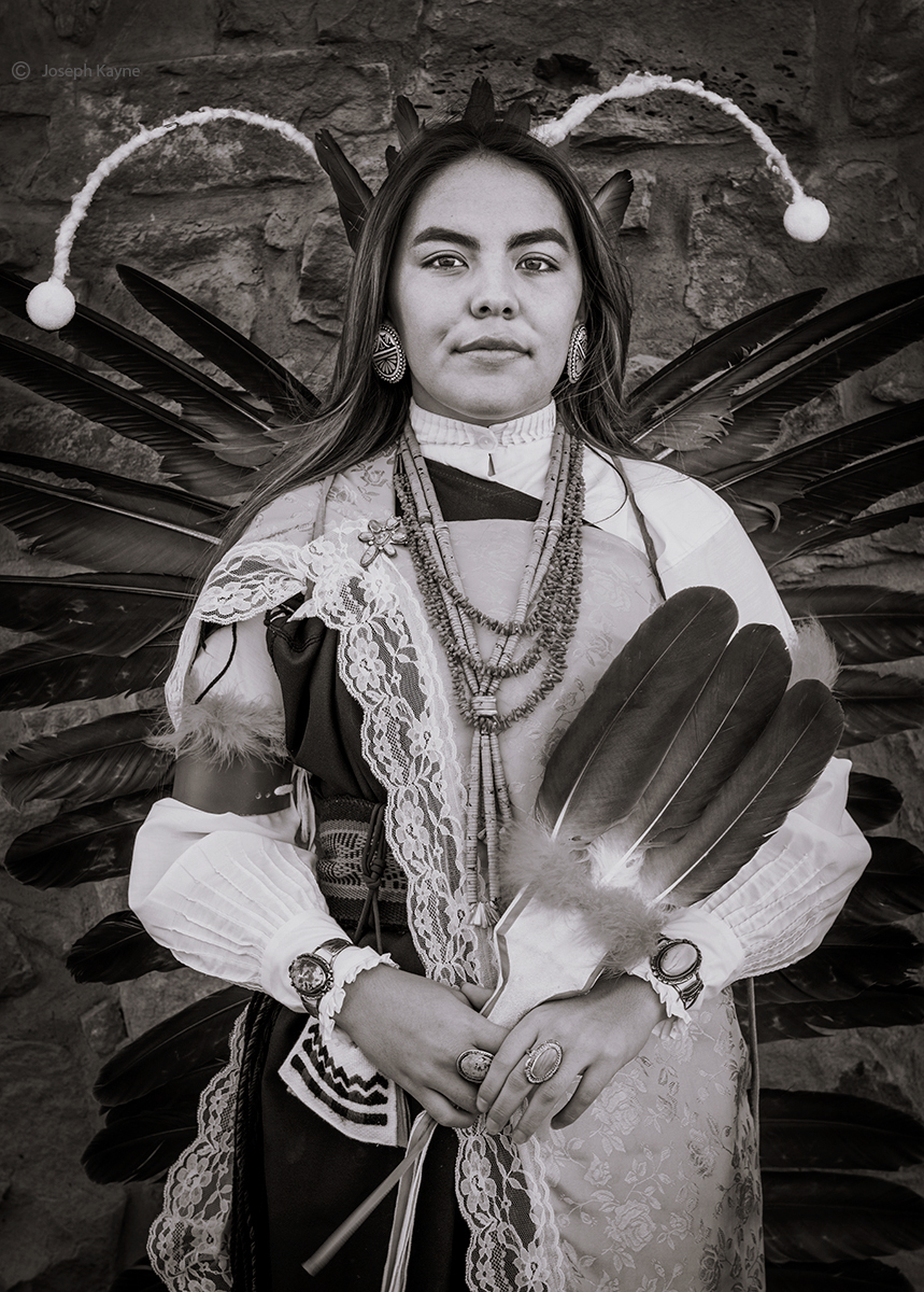 San Juan Pueblo Native American Portrait