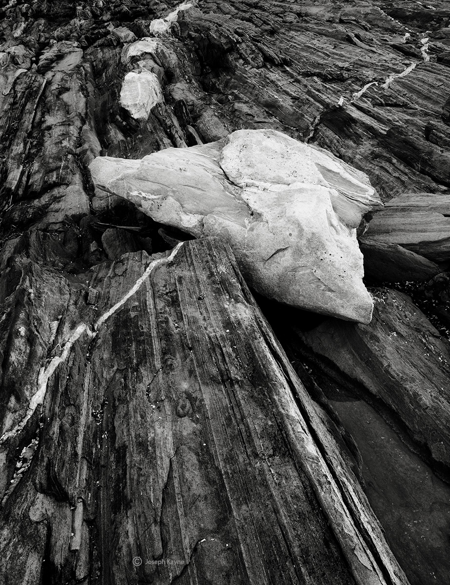 Rock Formations On The North Atlantic Coast