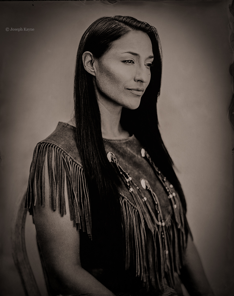 Mescalero Apache Actress Taos, New Mexico Joseph Kayne Photography
